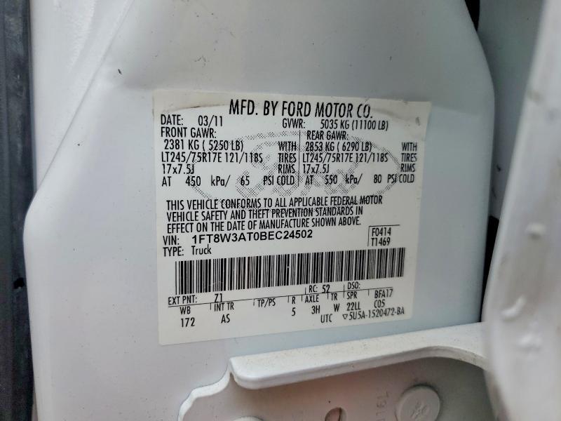 2011 Ford F350 Super Duty