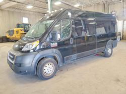 Salvage trucks for sale at Blaine, MN auction: 2019 Dodge RAM Promaster 2500 High Roof Passen Limousine