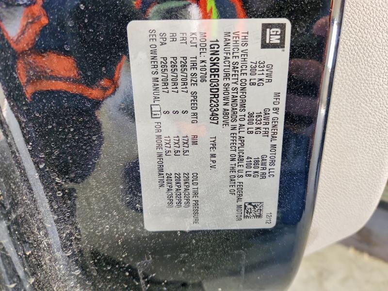 2013 Chevrolet Tahoe K1500 lt