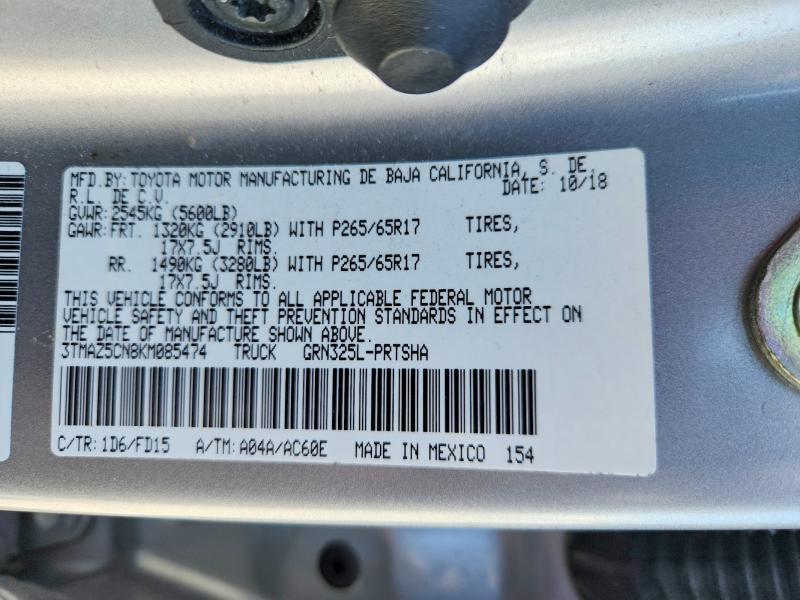 2019 Toyota Tacoma TRD Sport