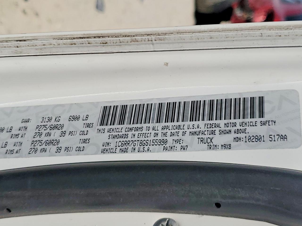 2016 Dodge RAM 1500 SLT