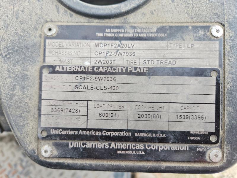 2015 Unicariers 2015 Unicarriers MCP1F2A20LV Forklift