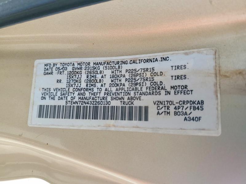 2003 Toyota Tacoma V6
