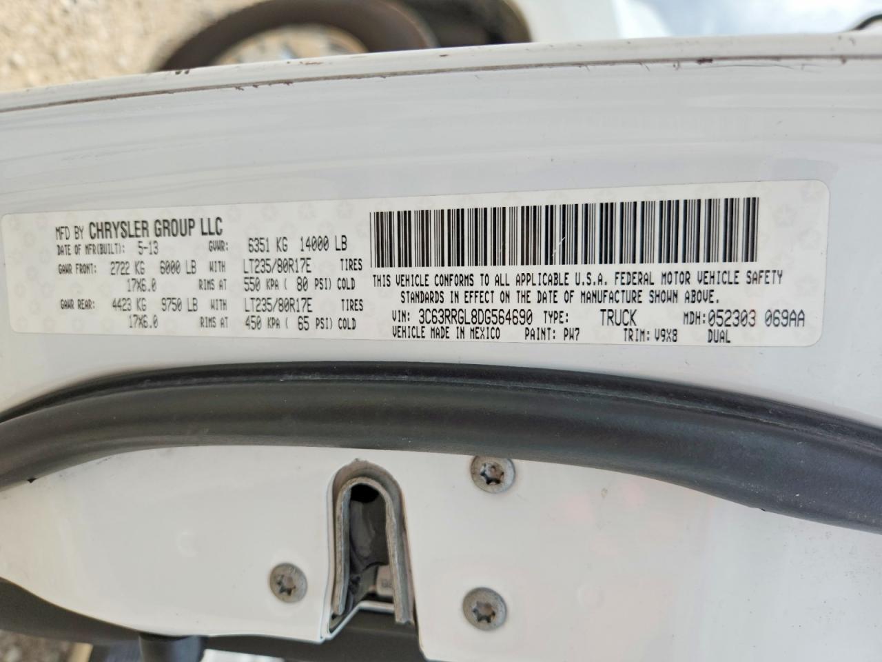 2013 Dodge RAM 3500 ST