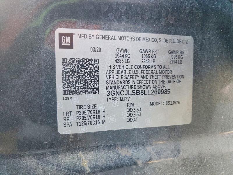 2020 Chevrolet Trax 1LT