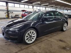 Tesla salvage cars for sale: 2022 Tesla Model 3