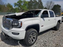 GMC salvage cars for sale: 2017 GMC Sierra K1500 SLT