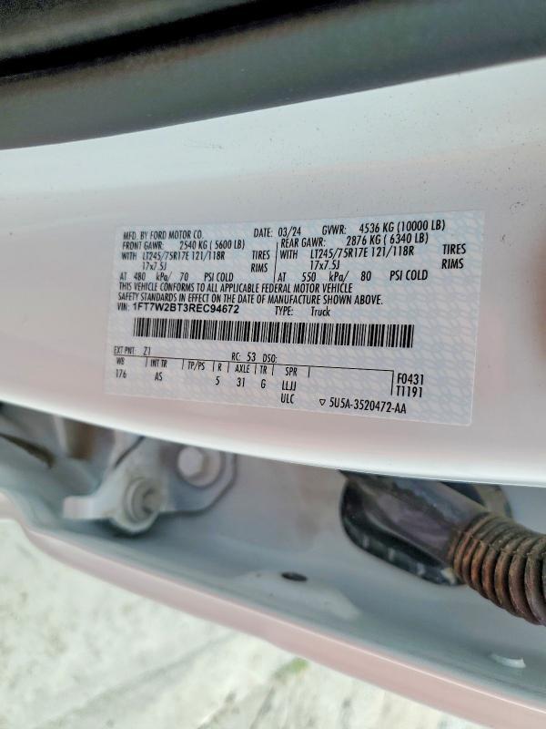 2024 Ford F250 Super Duty