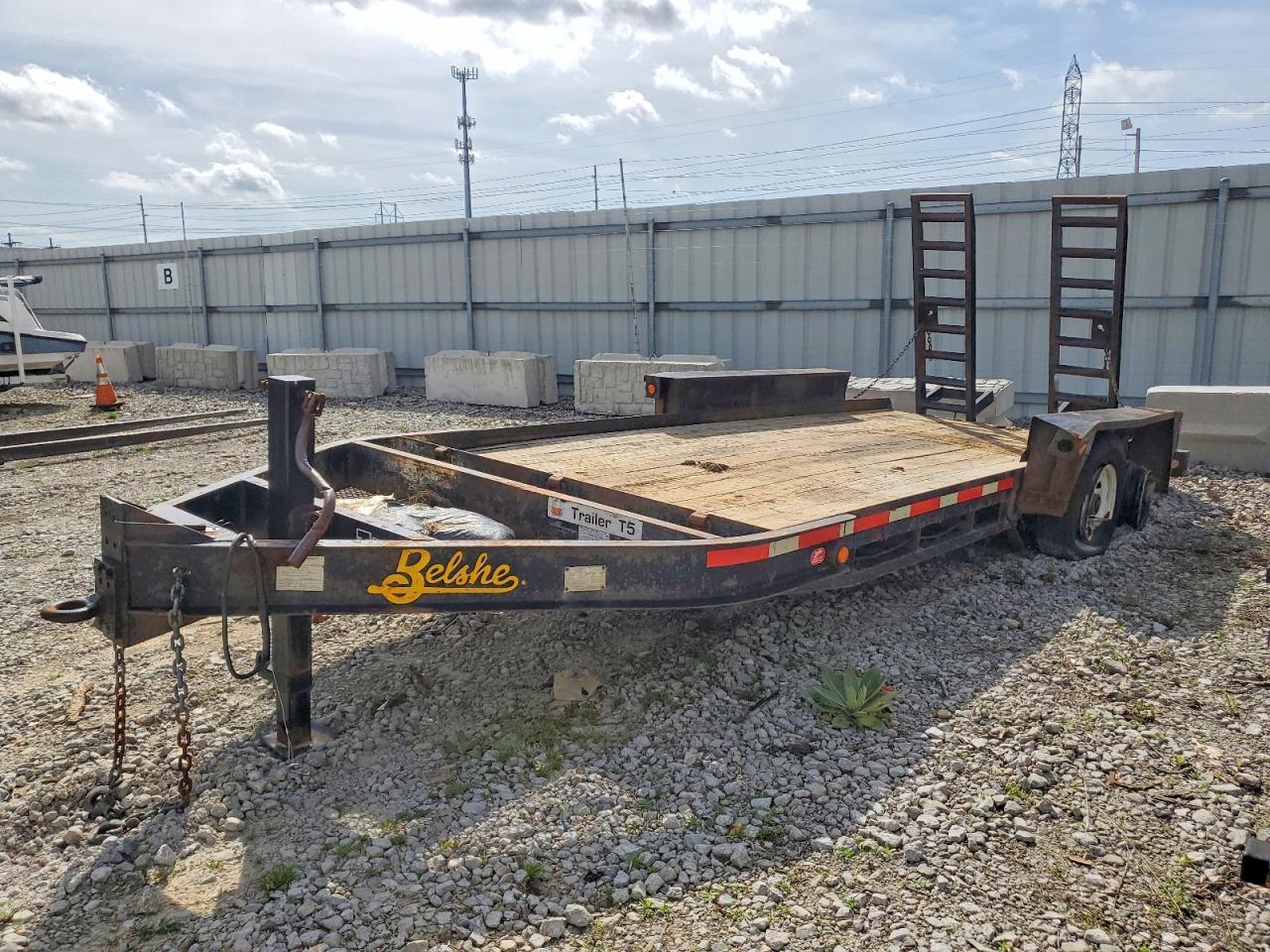 2018 Belshe WB14 Equipment Trailer