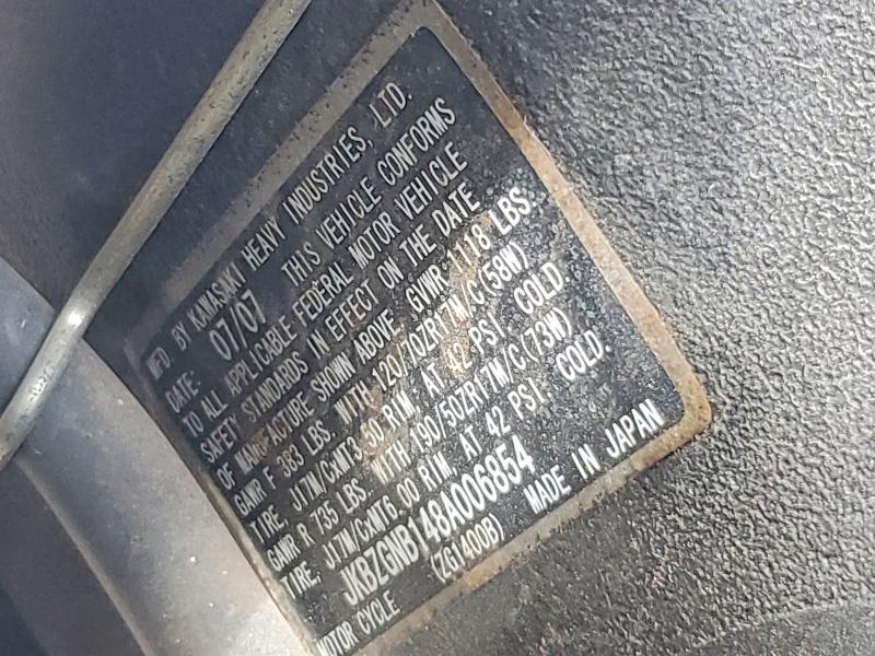 2008 Kawasaki ZG1400 B