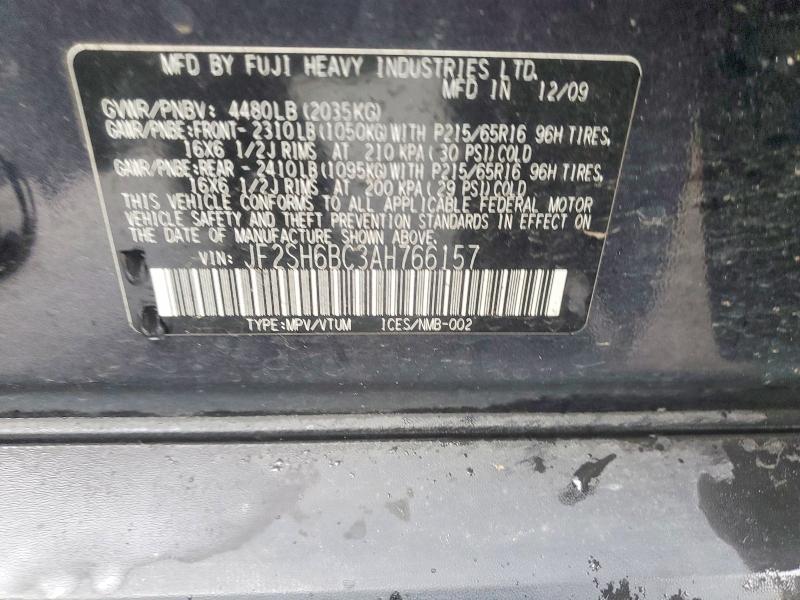 2010 Subaru Forester xs