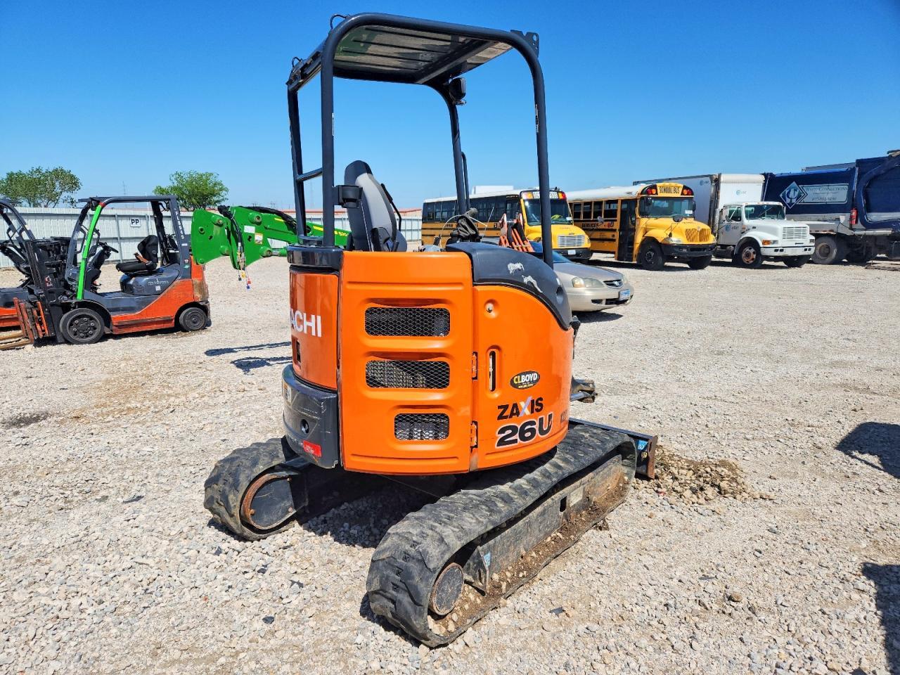 2021 Hitachi ZX26U-5N Mini Excavator
