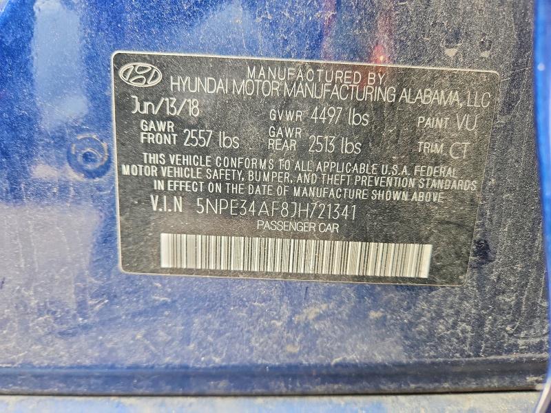 2018 Hyundai Sonata Sport+