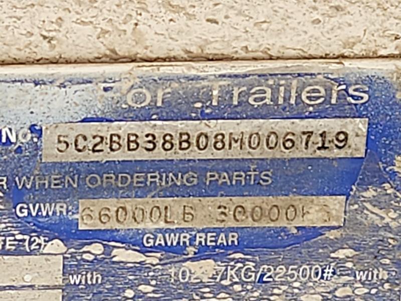 2008 Clement END Dump Trailer