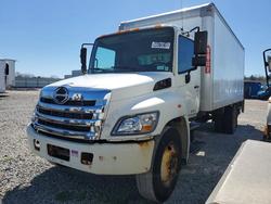 Salvage trucks for sale at Leroy, NY auction: 2011 Hino 258/268 BOX Truck