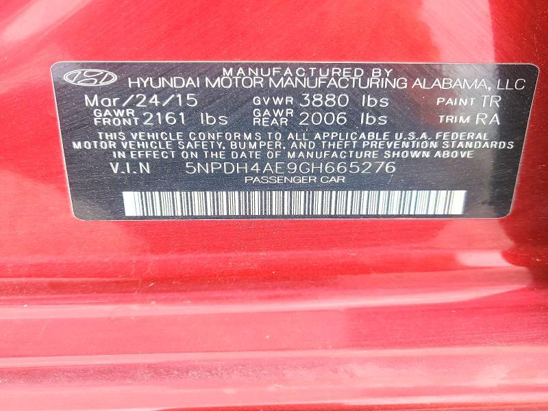 2016 Hyundai Elantra se