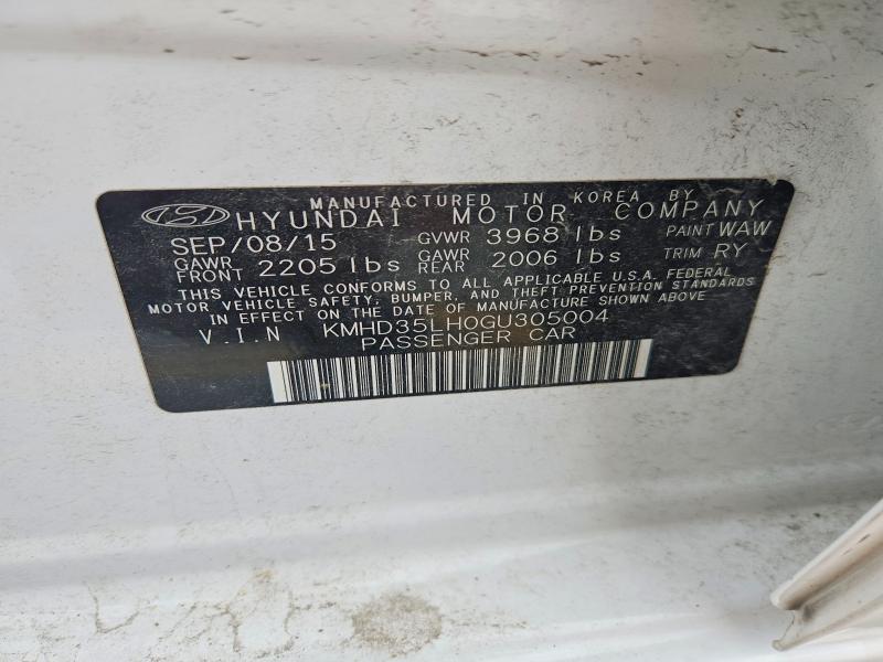 2016 Hyundai Elantra gt Base