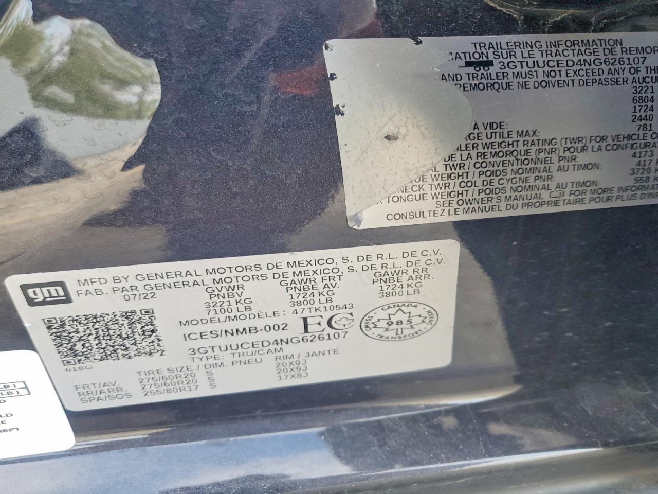 2022 GMC Sierra K1500 Elevation
