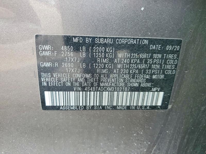 2021 Subaru Outback Premium
