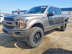Salvage cars for sale from Copart Woodhaven, MI: 2018 Ford F150 Supercrew