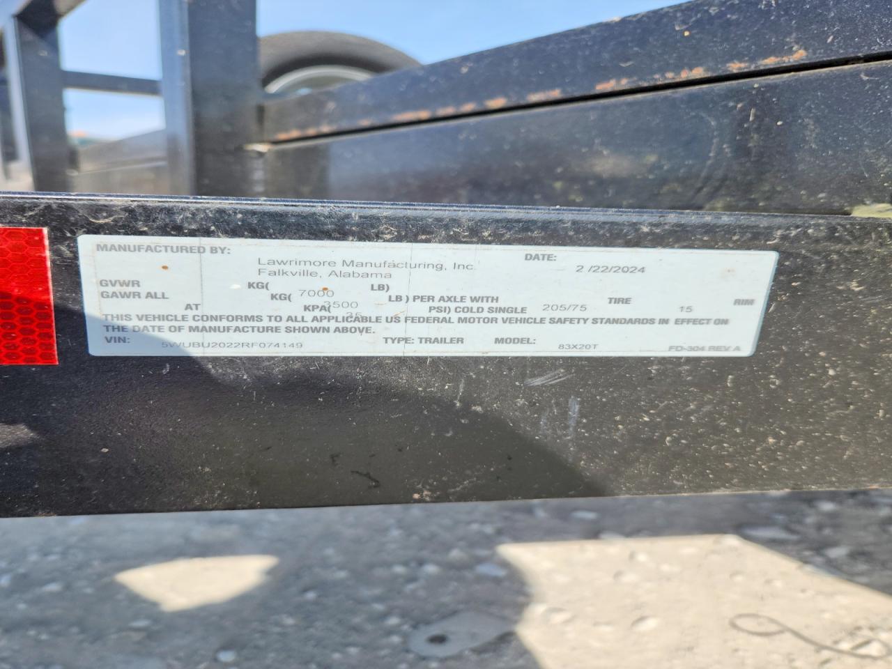 2024 Lawrimore Trailer-Utility Trailer