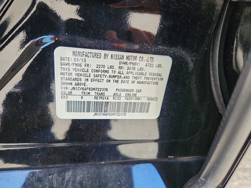 2013 Infiniti G37 Sedan Journey