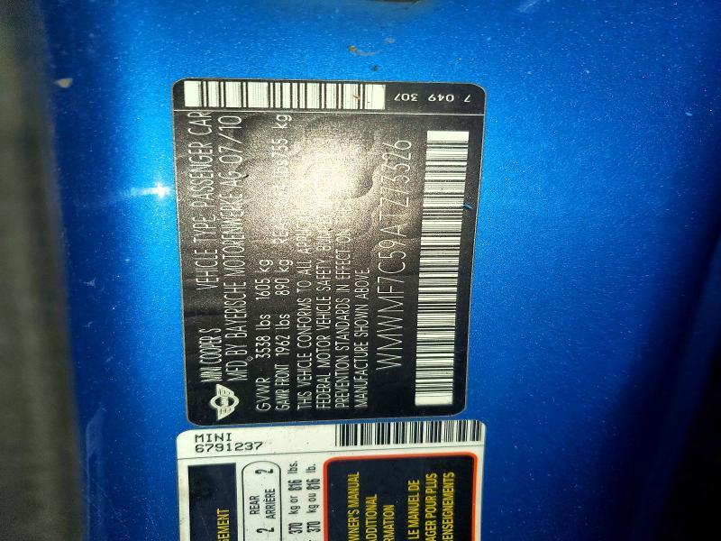2010 Mini Cooper s
