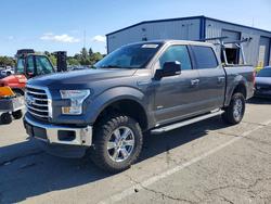 Salvage cars for sale from Copart Vallejo, CA: 2016 Ford F150 Supercrew