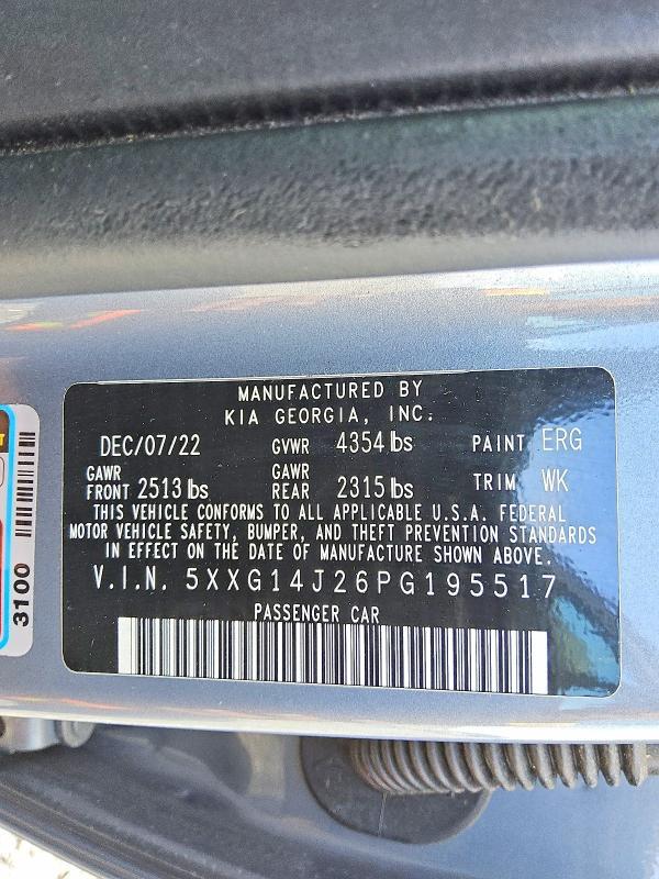 2023 KIA K5 lxs