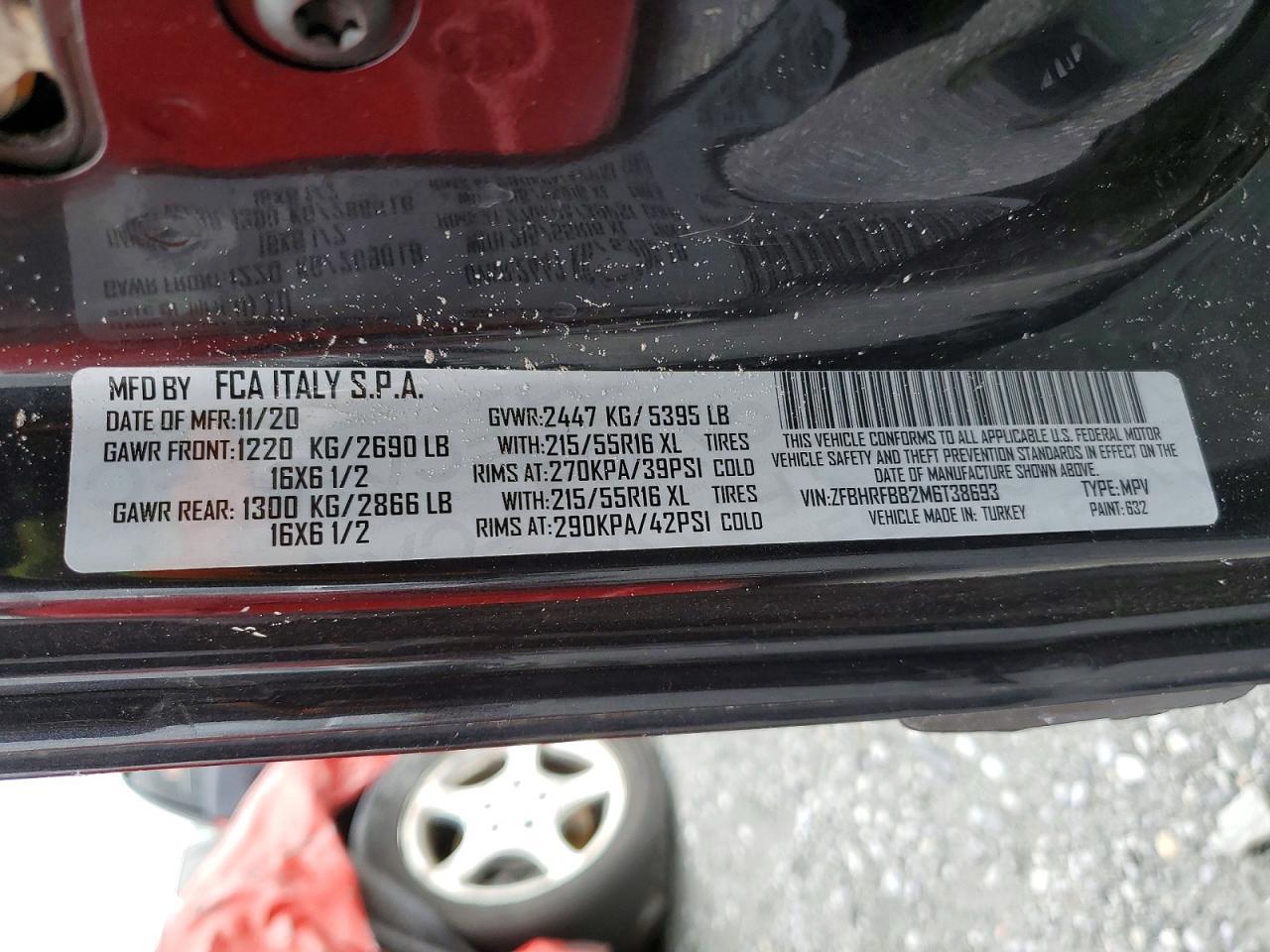 2021 Dodge RAM Promaster City SLT