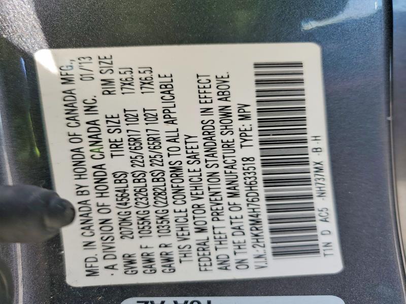 2013 Honda Cr-v exl