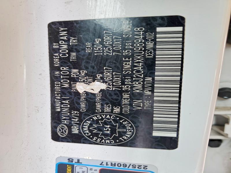 2019 Hyundai Tucson se