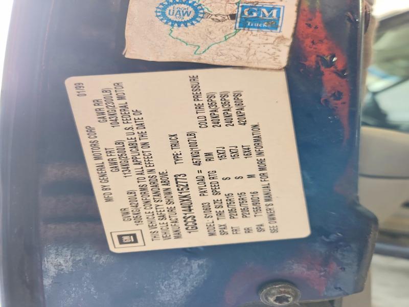 1999 Chev S Truck S10