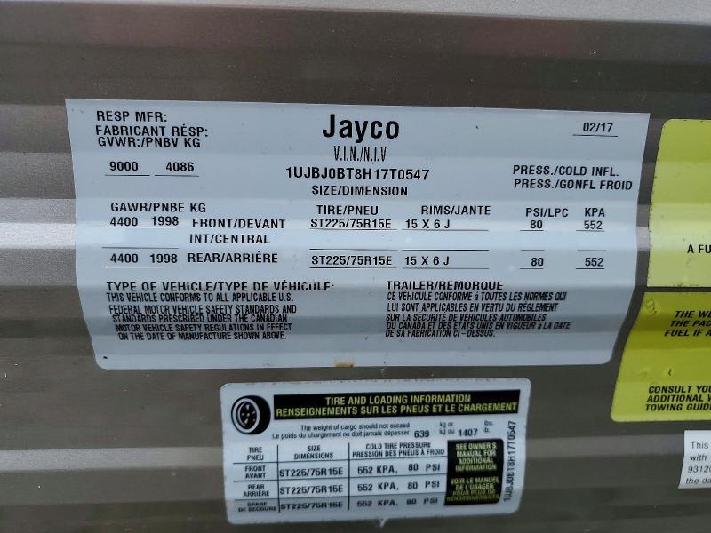 2017 Jayco JAY Flight Camper