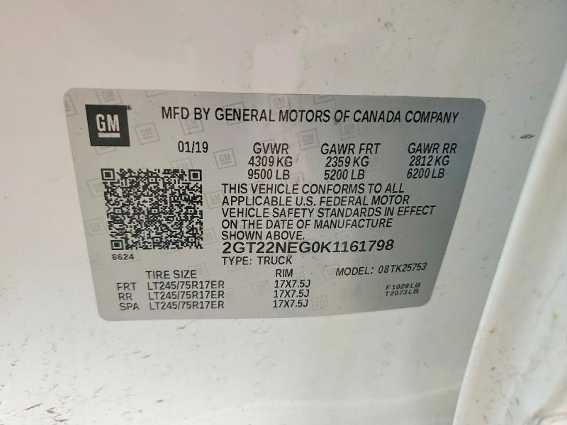 2019 GMC Sierra K2500 Heavy Duty