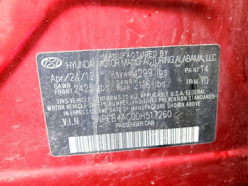 2013 Hyundai Sonata