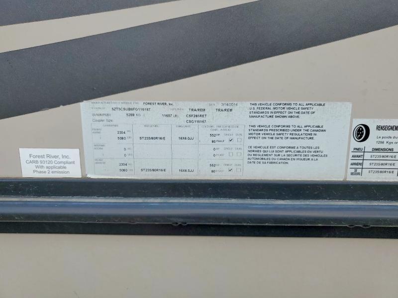 2015 Foresriver Crusader