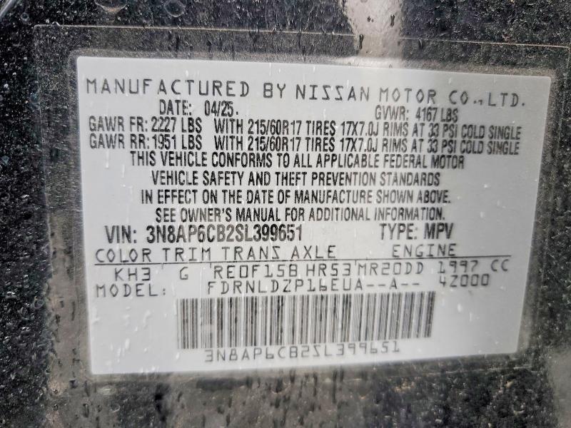 2025 Nissan Kicks sv