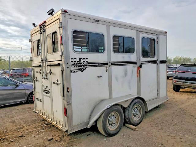 2009 Eclipse PSE Aluminium 2H Stdr DLX Horse Trailer