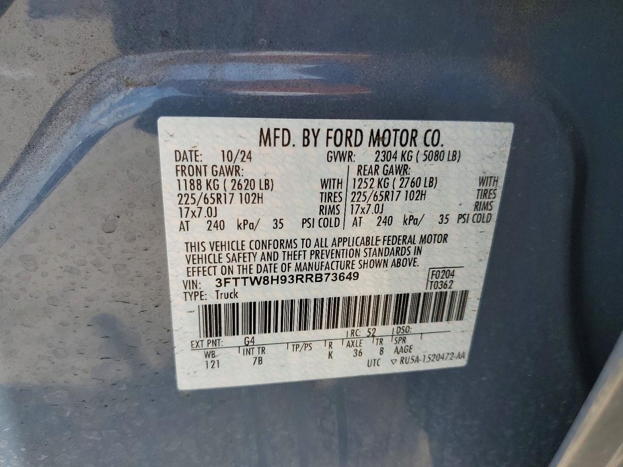 2024 Ford Maverick XLT