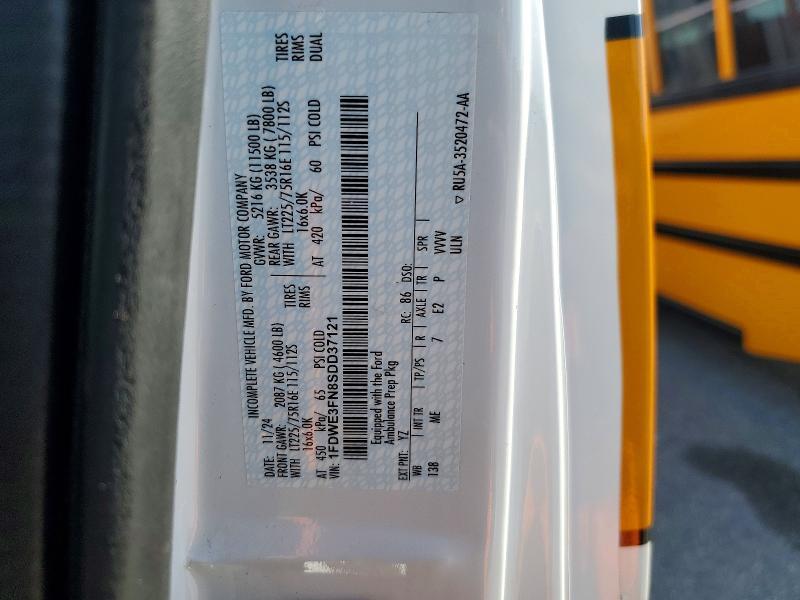 2025 Ford E350 Truck Cab AND Chassis