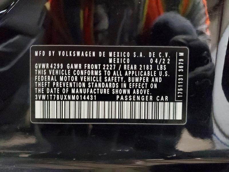2022 Volkswagen Jetta gli Automatic