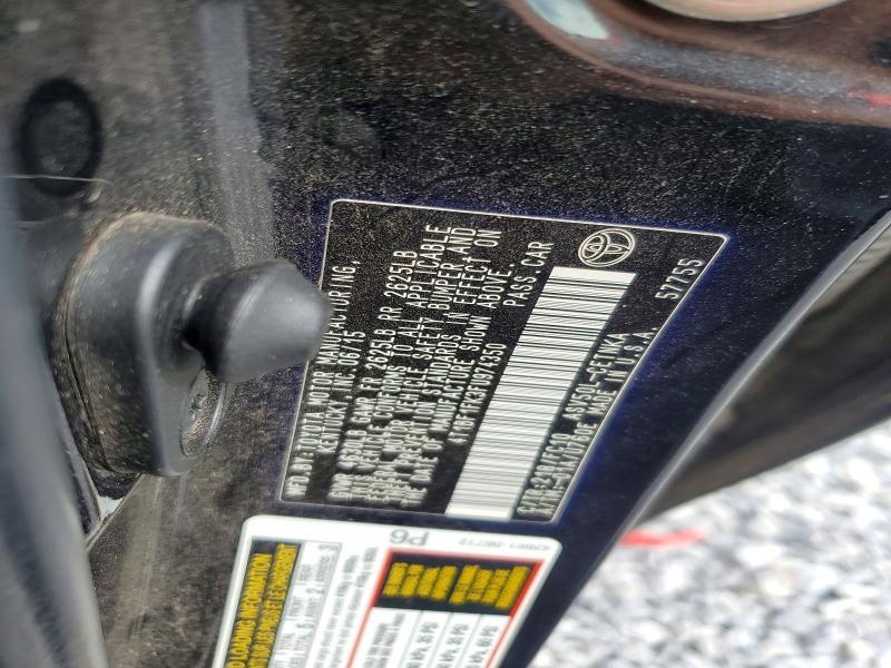 2015 Toyota Camry le