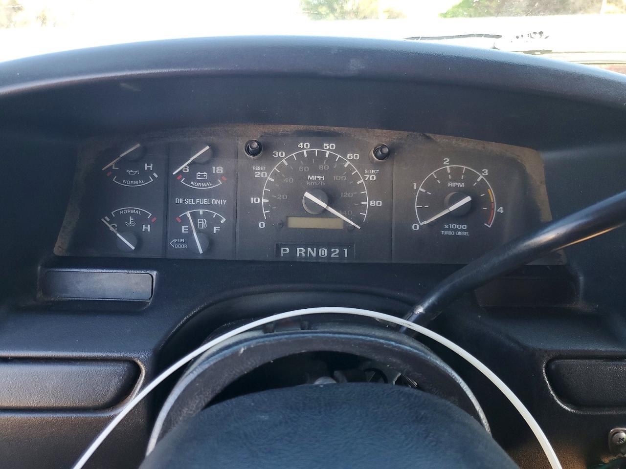 1997 Ford F350 Flatbed Truck
