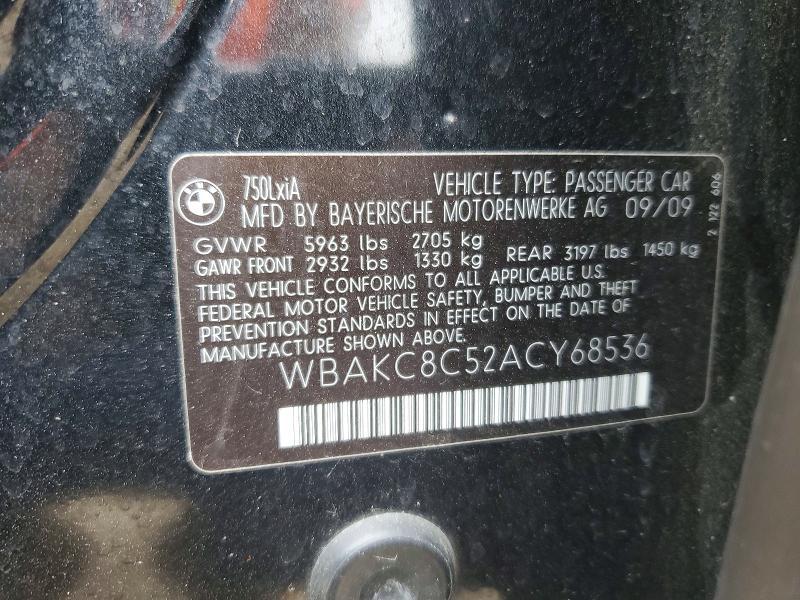 2010 BMW 750 li Xdrive