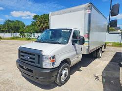 Salvage trucks for sale at West Palm Beach, FL auction: 2022 Ford E450 BOX Truck