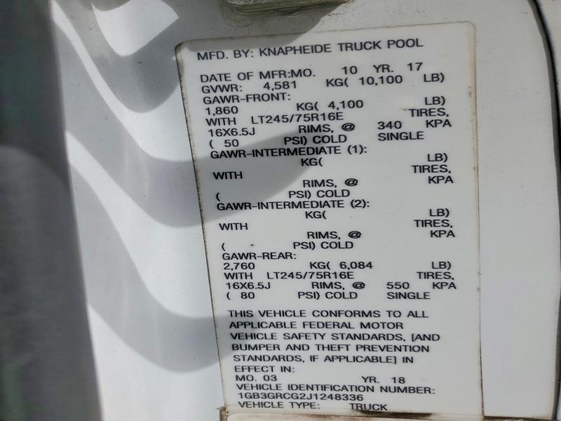 2018 Chevrolet Express Utility / Service Truck