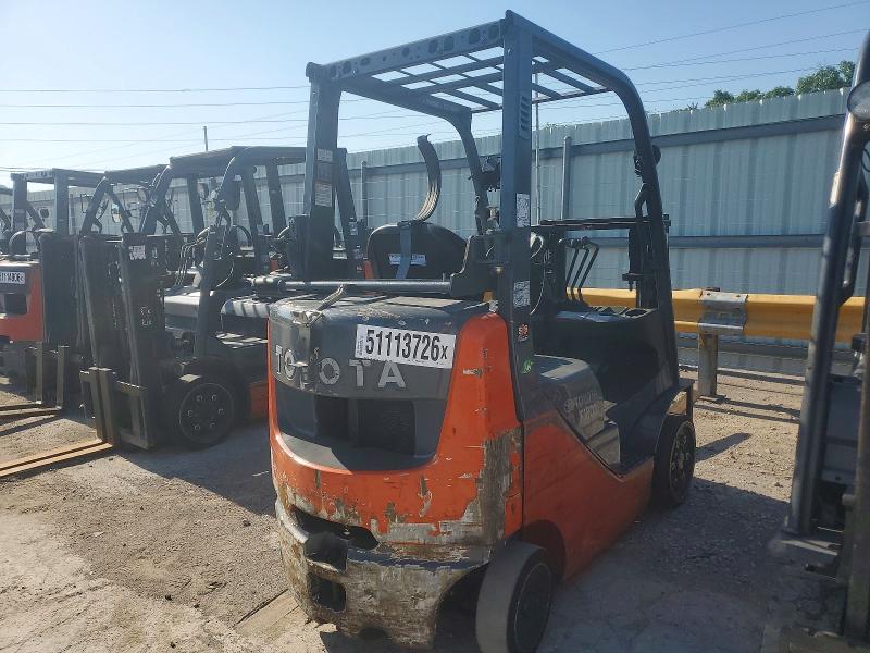 2016 Toyota 8FGCU20 Forklift