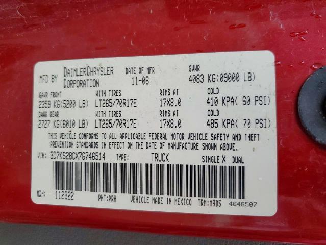 2007 Dodge RAM 2500