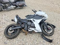 Salvage motorcycles for sale at Rogersville, MO auction: 2009 Yama FZ6R